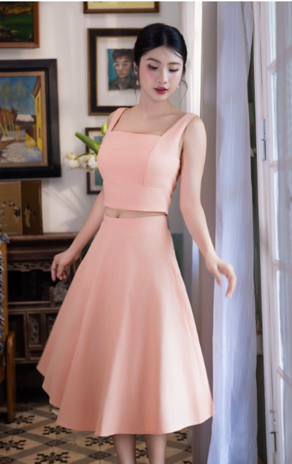 Váy sợi chuối cao cấp - mẫu 1